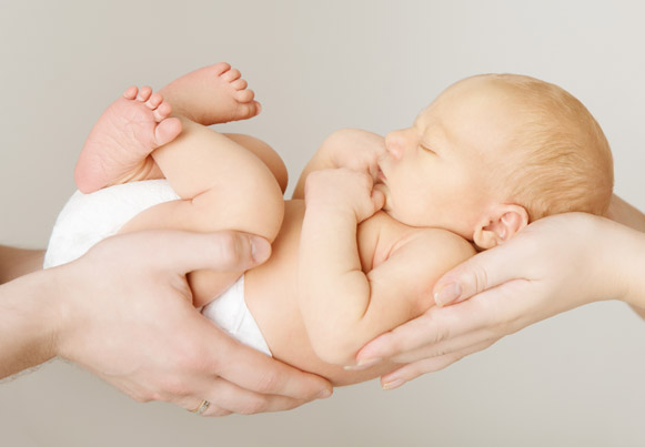 熟睡小嬰兒
